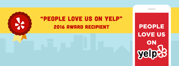 Agent Pest Control - Yelp 2016 Award